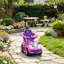 Poussette avec rangement pour jouets, articles pour bébé, avec cadre en métal de 3 po et espace extérieur-134545744-134545745