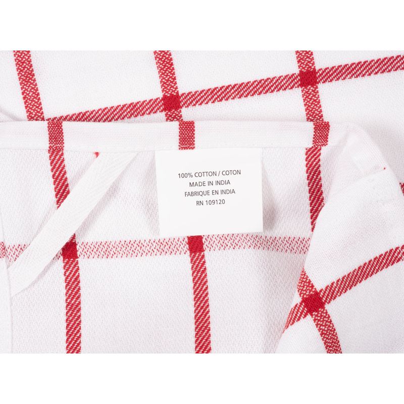 Cotton Plaid Dish Cloth Kitchen Towel