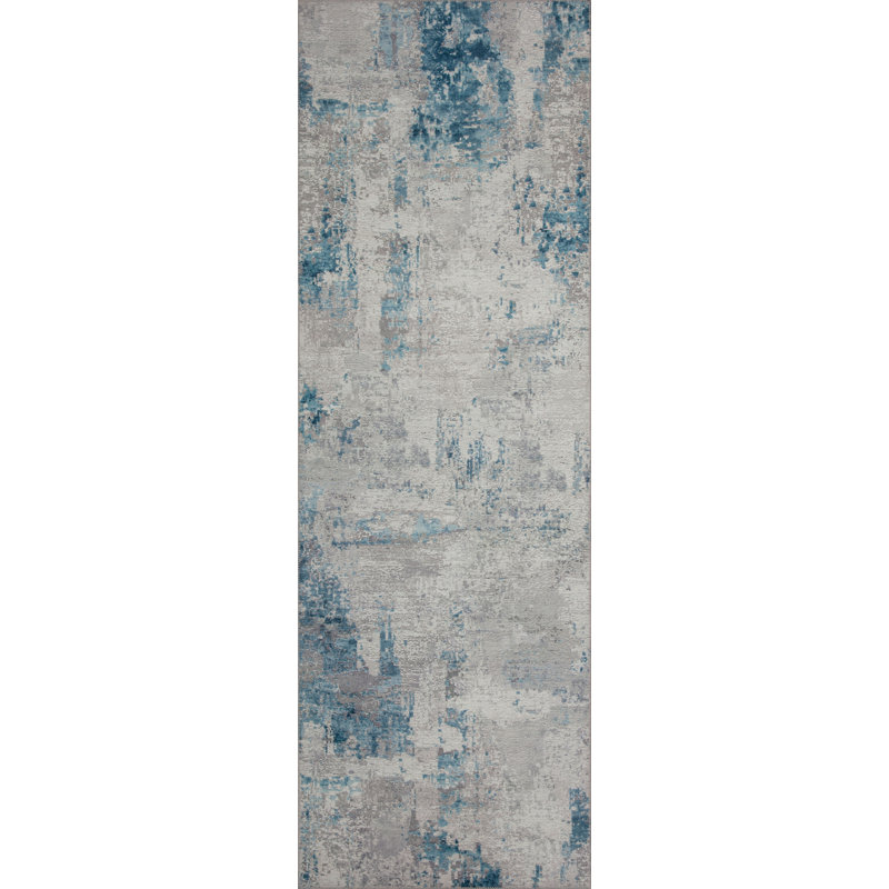 DRI-01 Pebble, Ocean Rug, Square 1'6"
