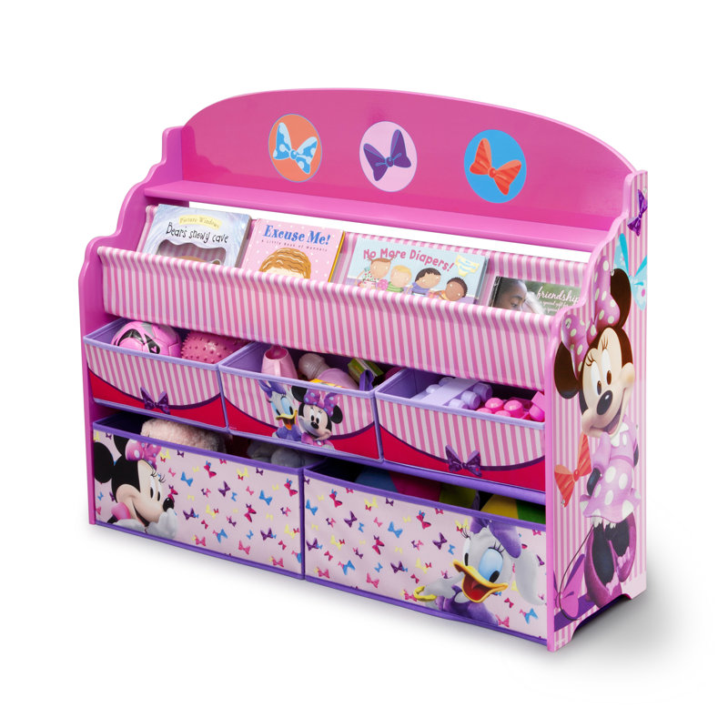Deluxe Fabric Toy Organizer with Bins