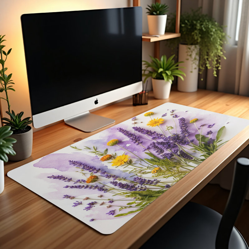 Polyester Desk Pad, 23.6x13.8