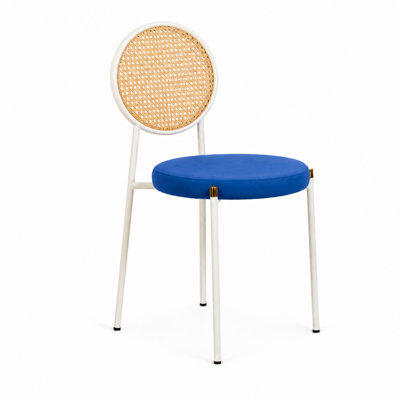 Chaise de salle à manger en rotin Charlotta