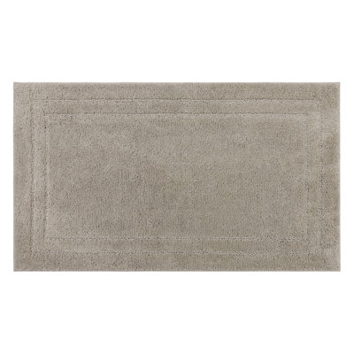 Diplomat Solid Polyester Machine Washable Knitted Bath Mat