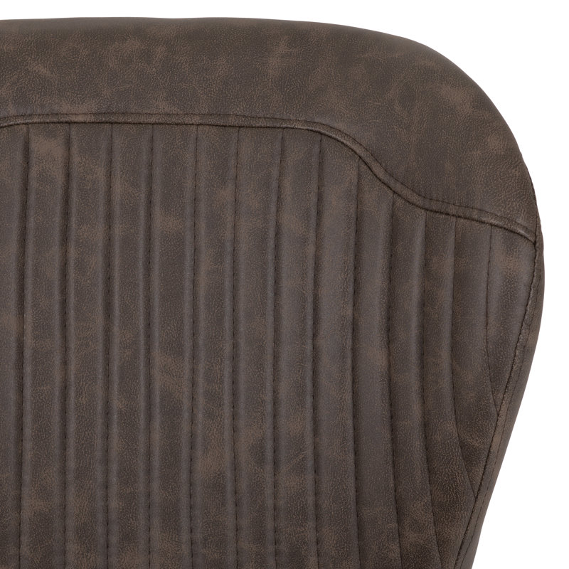 Alexsandra Dining Chair, Brown