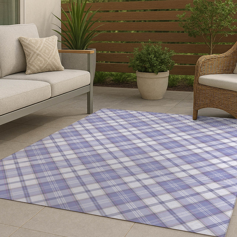 Tapis d'extérieur antidérapant Diamond, Rectangle 4pi x 6 pi