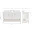 Bayhill 60.25 in. Handmade Single Vanity-145875888
