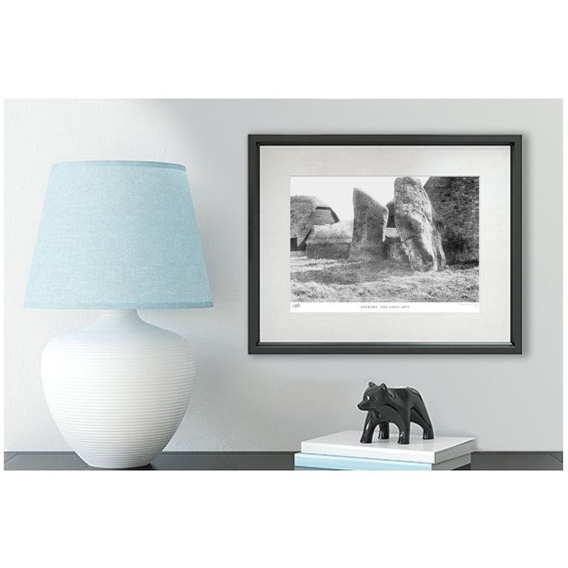Avebury, The Cove 1899 - Single Picture Frame Print, 60cm H x 80cm W x 2.3cm D
