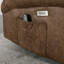 Ensemble de 4 fauteuils inclinables électriques en cuir Aidin-90802637
