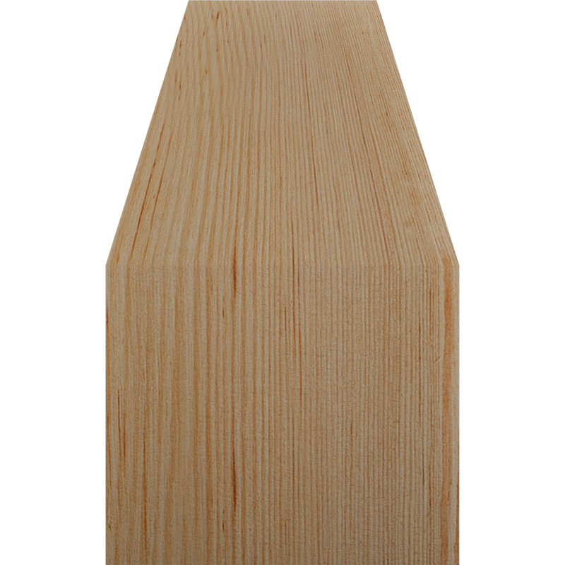 Attelle impériale du genou, Sapin de Douglas, Lisse, H 12 po x l 5,5 po x P 12 po