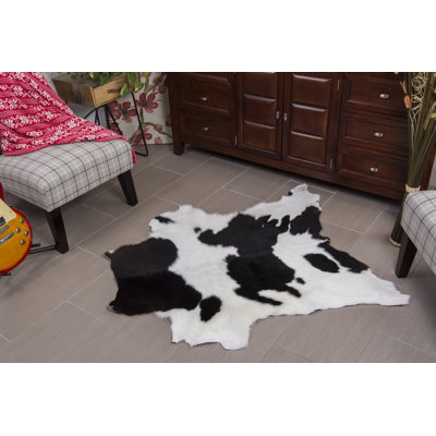 Cowhide Animal Print Indoor Rug