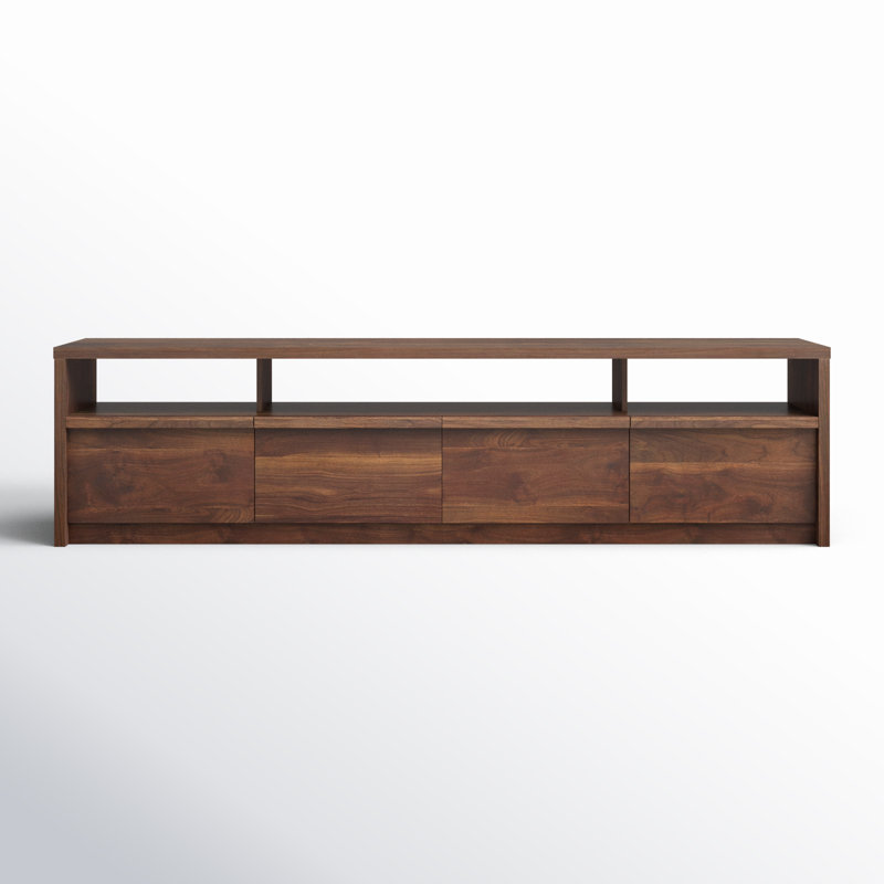 Avdija Unfinished with Fireplace Included, Grand Walnut