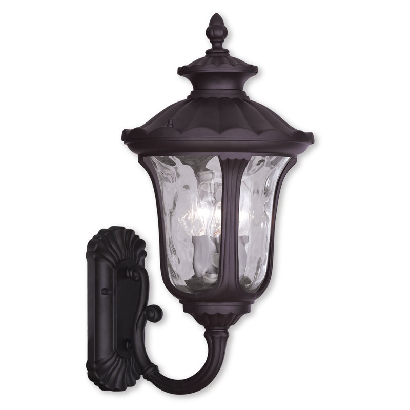 Alechandre Wall Light, Bronze, 22" H x 11" W x 12.5" D