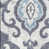 Suri Blue Damask 100% Cotton selected