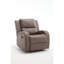Fauteuil inclinable manuel moderne en similicuir