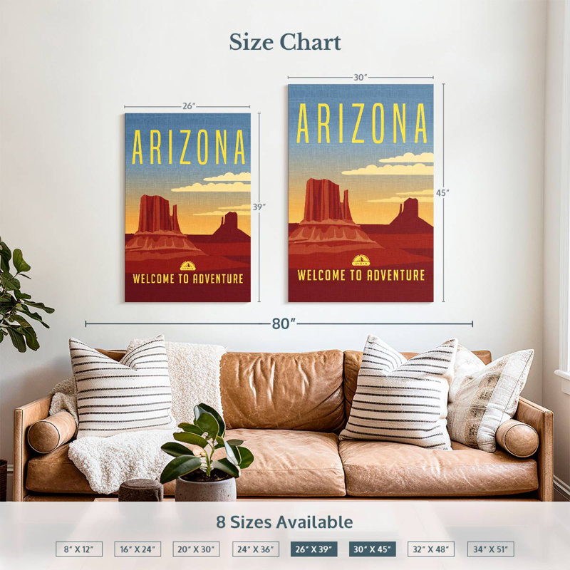 Aime Arizona Adventure, H 39 po x l 26 po