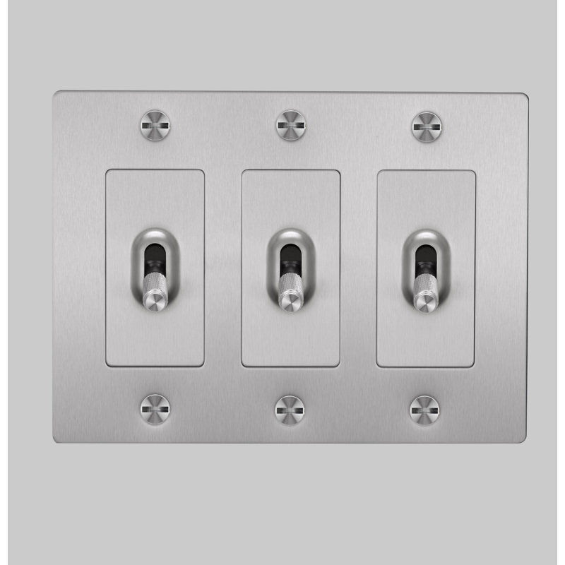 3G Toggle / Cross / Without Logo, Steel