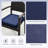 Outdoor Chair Cushion Set of 4, Rainproof & Fade Resistant Square Corner Patio Furniture Cushions-1799736323-1799736321