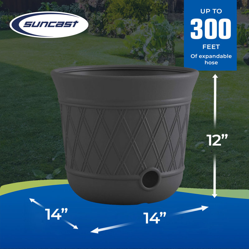 Plastic Stand Hose Pot, 1