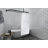 Aluminum 61" D-Shape Fixed Shower Curtain Rod-54491009