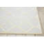 Tapis beige touffeté à la main à motif géométrique Latine