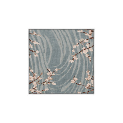 Machine Washable Gray Area Rug