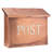Classic Brass Wall Mounted Mailbox-32255942-32459908