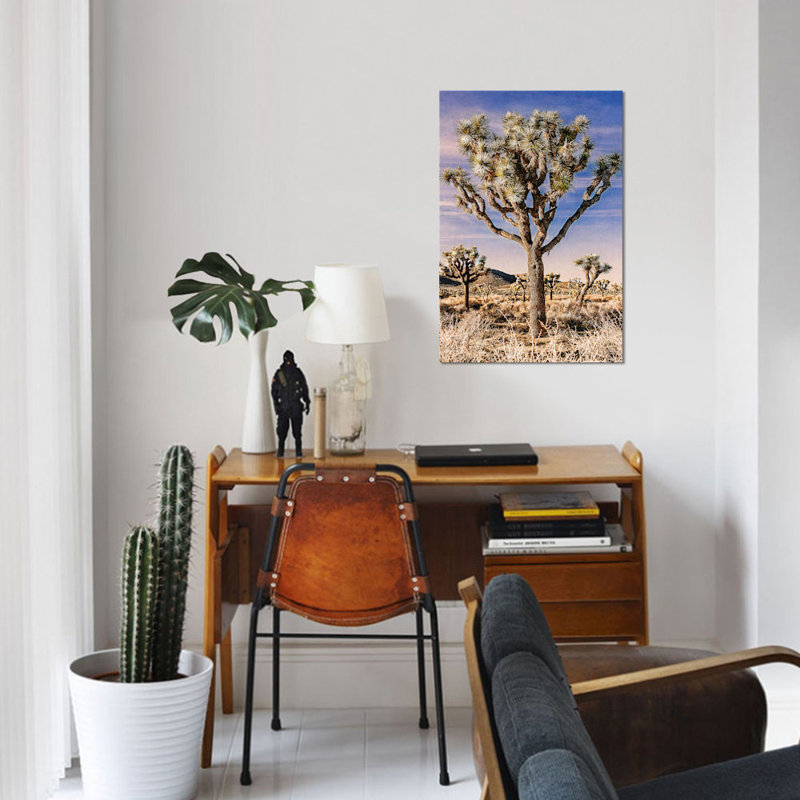 «Joshua Tree Views IV», impression sur toile, H 12 po x l 8 po x P 0,75 po, Pas de tapis, Toile tendue