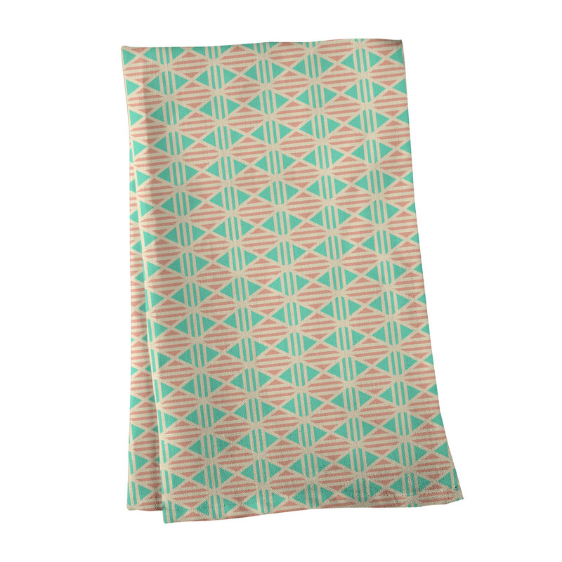 Mcguigan Tea Towel Kitchen Towel, Green, Poly Twill