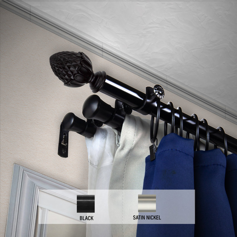  Morsel 13/16" Triple Curtain Rod