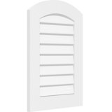 Arch Top Surface Mount Non-Functional Standard Frame PVC Gable Vent