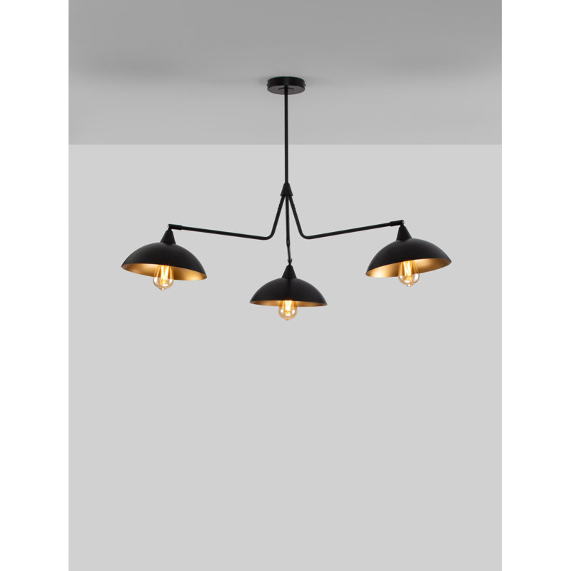 Blace Aluminium Semi Flush Mount