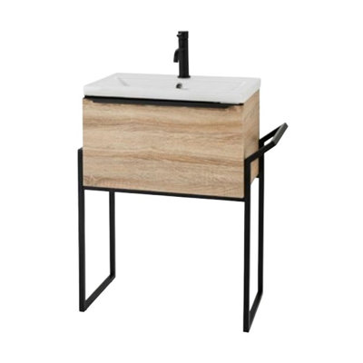 Clifton 800 mm Freestanding Single Vanity