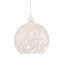 14 cm H Round Glass Pendant Shade ( No Direct Attachment Method ) in White