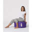Kaamilah 55Cm Wide Round Pouffe Ottoman-702854326