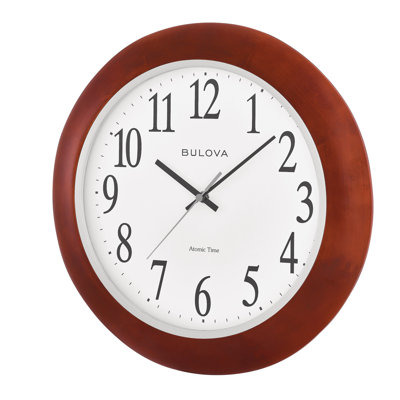 Horloge murale radiopilotée Murrow 13,75 po (réf. 7B0CCCA4722C4EE6ADB495F325D38D12)