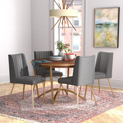 Simmerman 4 - Person Four Leg Dining Set