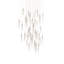 Kindjal 41 Light Crystal LED Multi-Light Pendant-2037382697