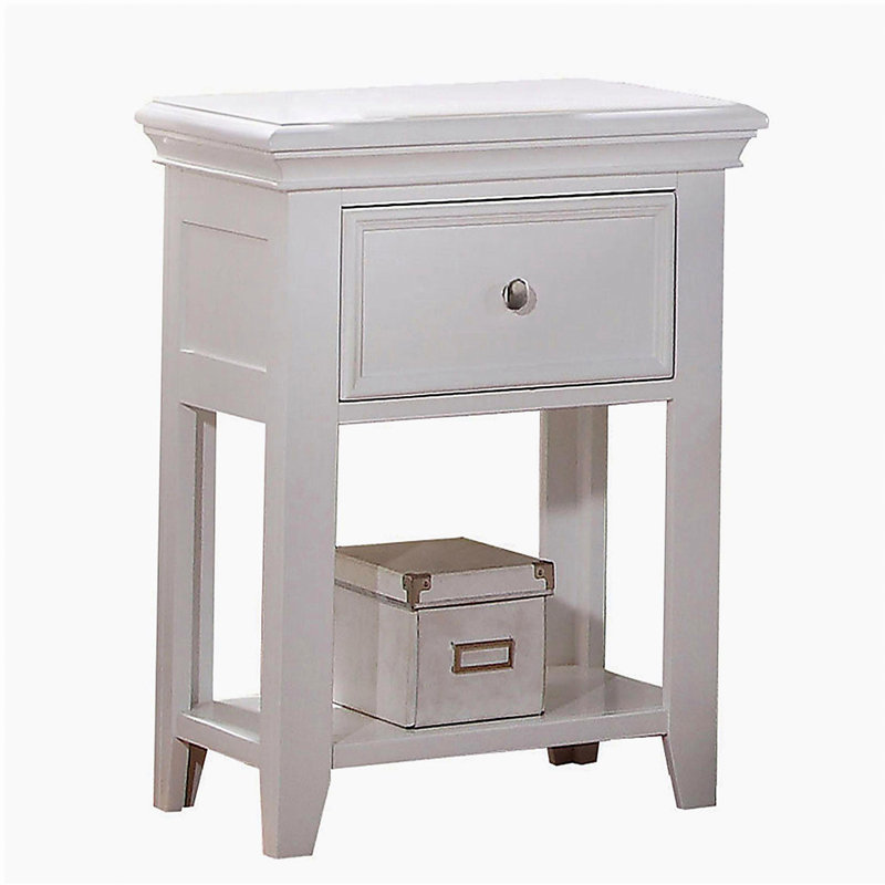 Tête de lit blanche avec base