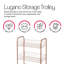 63cm H x 41cm W Utility Cart