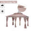 Abri de jardin avec abri de jardin avec rideaux, toit ventilé, structure en acier-113632963-113632964-113632967