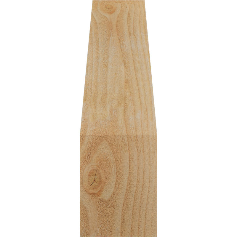 Attelle de genou olympique, Sapin de Douglas, H 22 po x l 6 po x P 14 po, Sciage brut