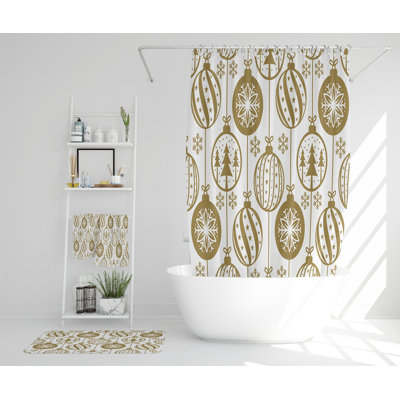 Orla Polyester Shower Curtain Set