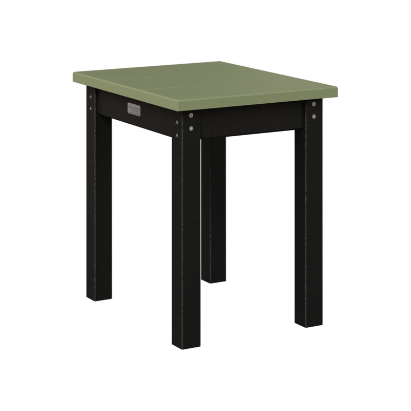 Berlin Gardens Economy End Table, Black, Sage