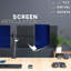 Support de bureau de 27 po pour 2 écrans