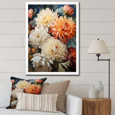 Collage d'automne Yareily Chrysanthemums I