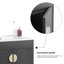 Meuble-lavabo simple mural 23,6 po avec plateau en céramique Talanna-629427652-629427653