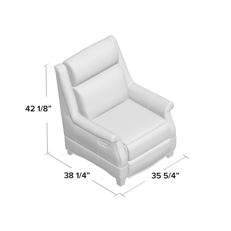 Vivia Power Recliner, Shoreham Blue