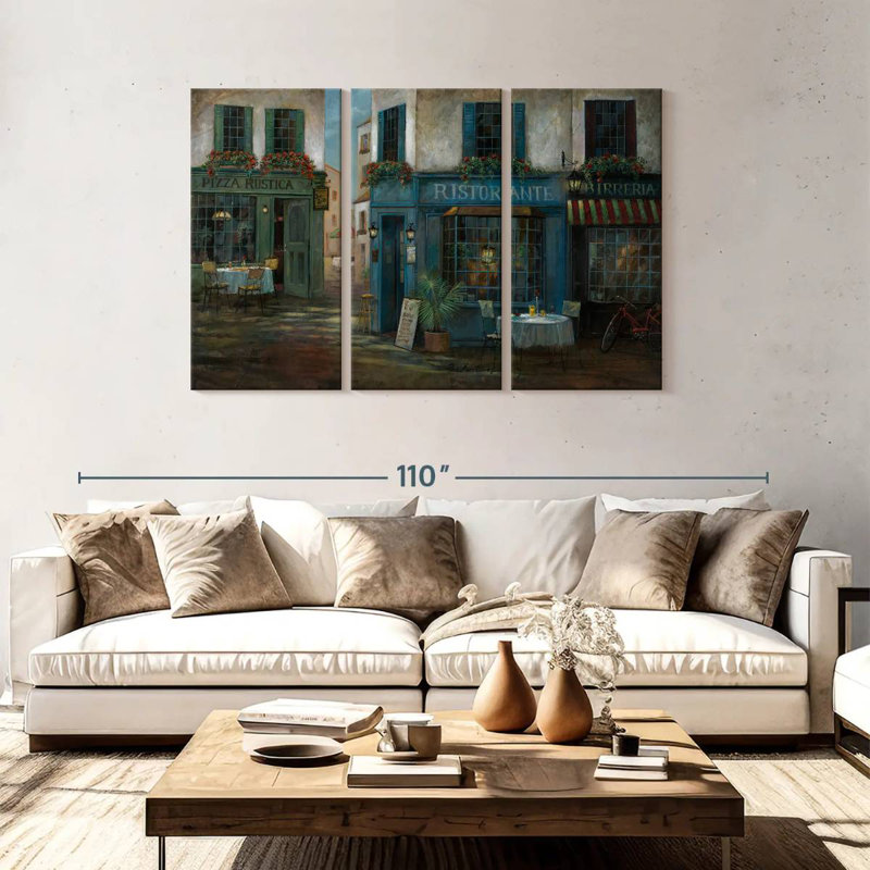 Lilie Pizza Rustica, 48" H x 74" W