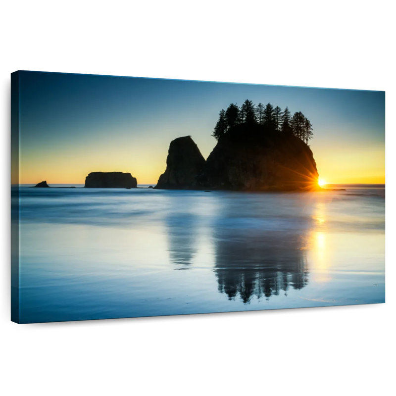 Second Gillard At Sunset Olympic National Park, 16" H x 24" W