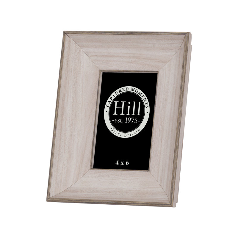 Lena White Wood Picture Frame, 9.6'' x 7.4''